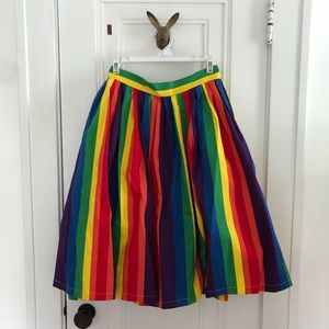 Modcloth Rainbow Skirt